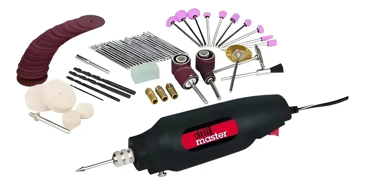 Kit de ferramentas rotativas Drill Master 0