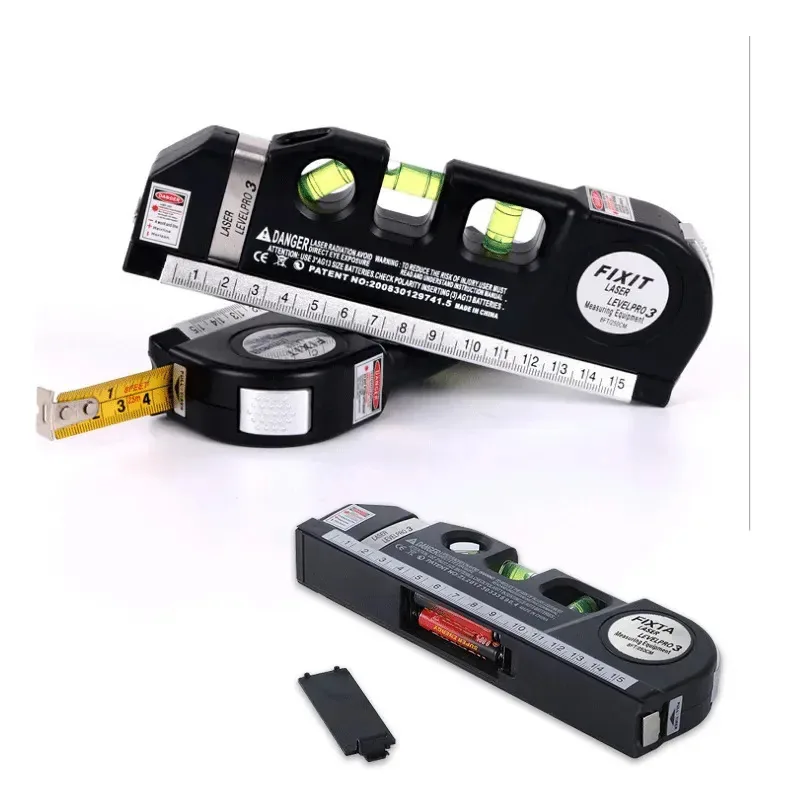 Modos de nível de bolha de nível de laser magnético vertical Tethram de nível 3