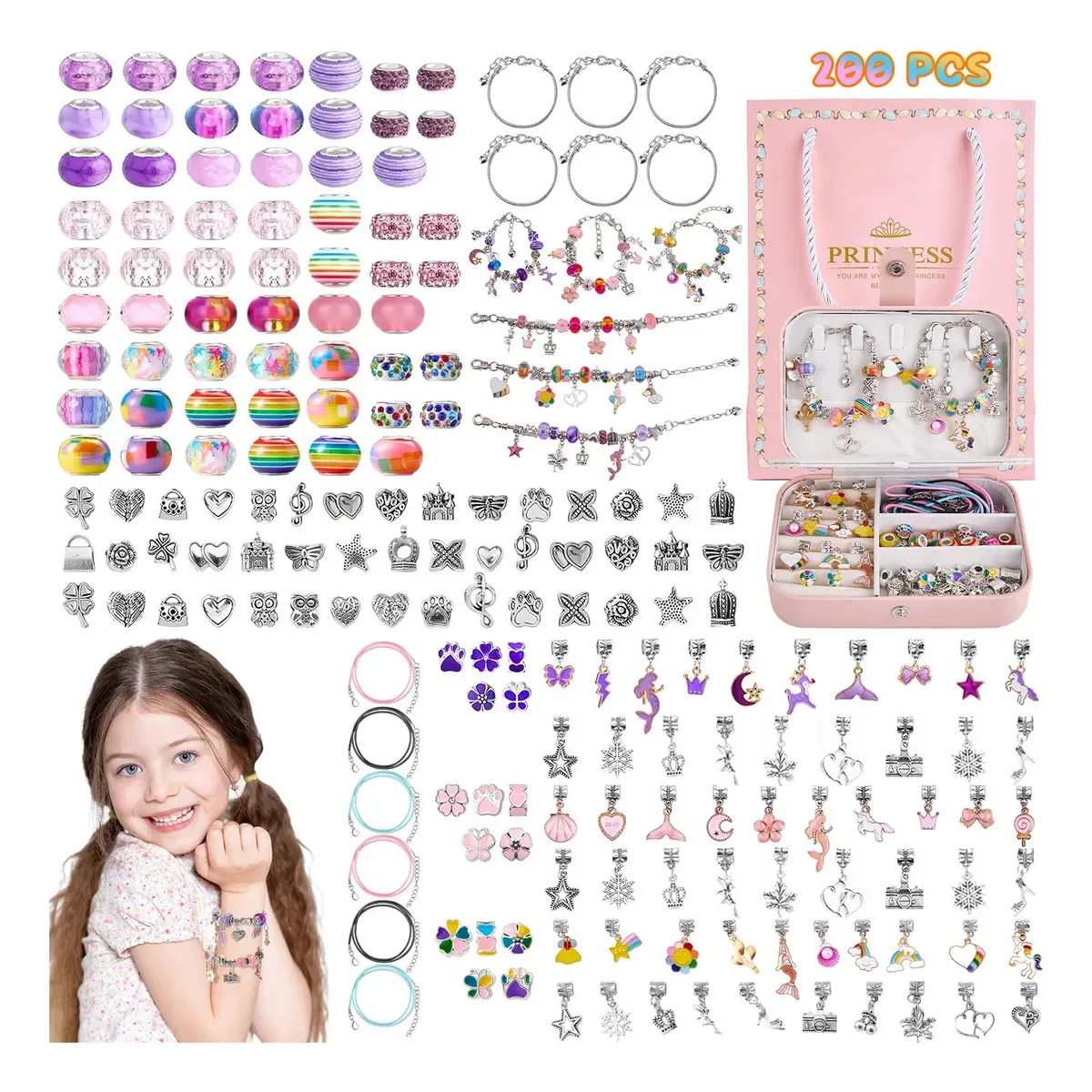 Lukovee Kit para hacer pulseras
