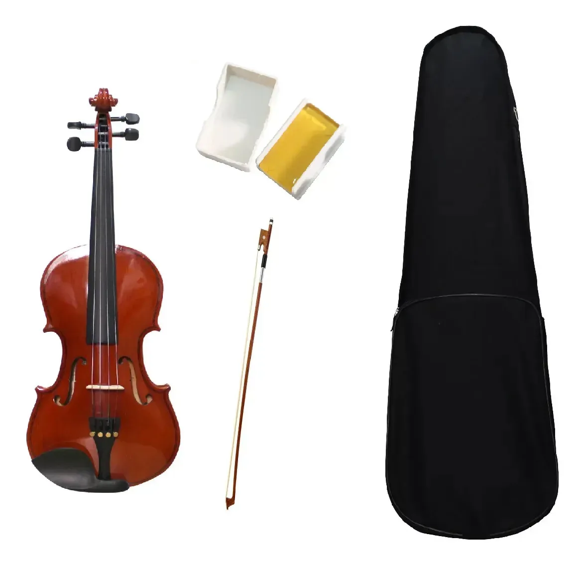 Violino Livorno Solid Ebony 4/4 Liv-50