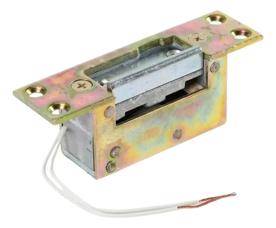 Porta aberta do sistema de pânico elétrico zincado amarelo Jaque T705