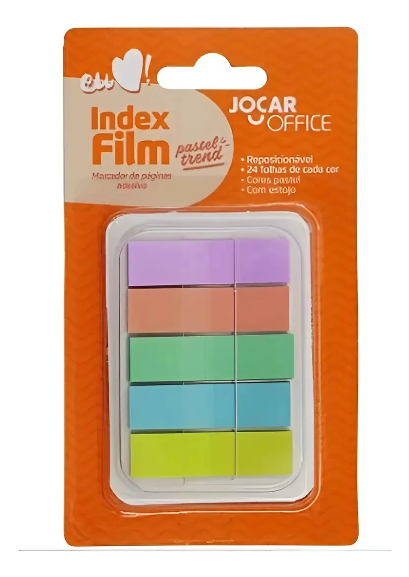 Index Film Pastel Marcapáginas Pastel