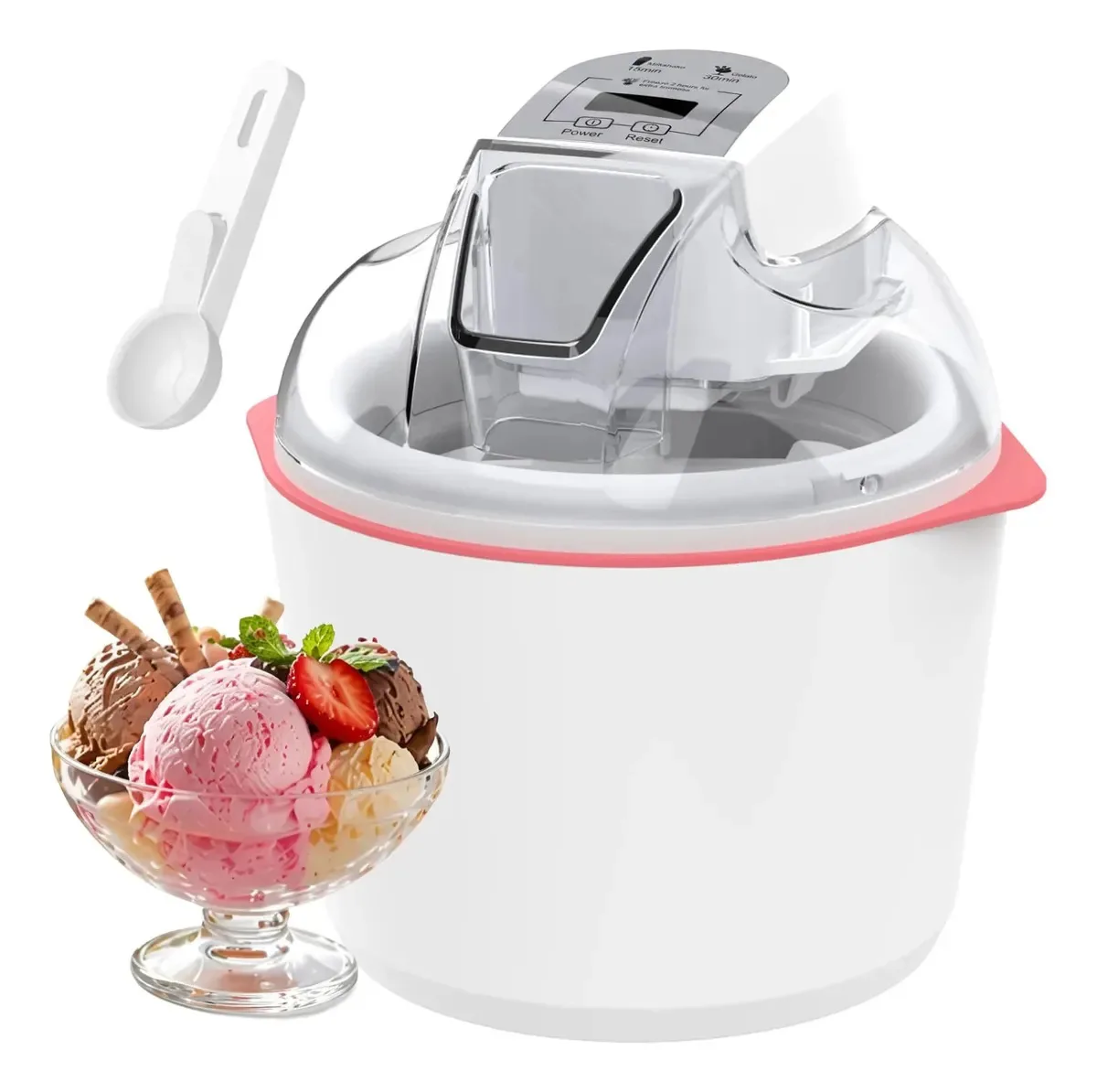 Easy Ice Cream Maker de 1,6 Qt de gelato e sorvete