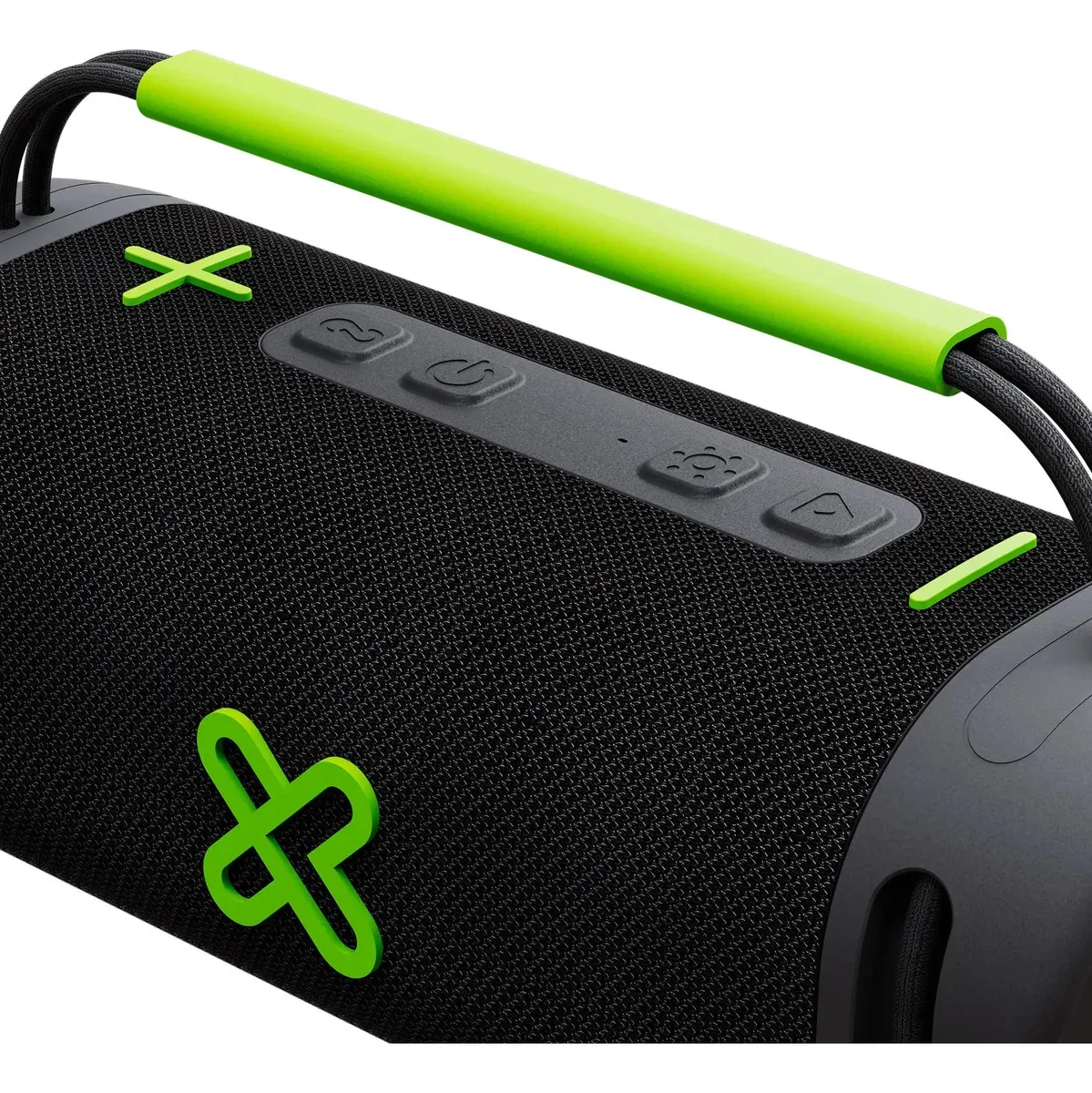 Klip Xtreme - Alto-falante Boombox - Preto e preto