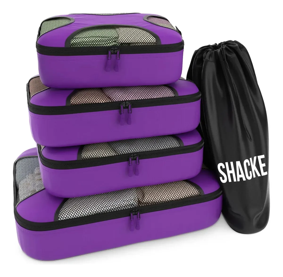 Conjunto de baldes de bagagem organizados Shacke 5/8 Premium