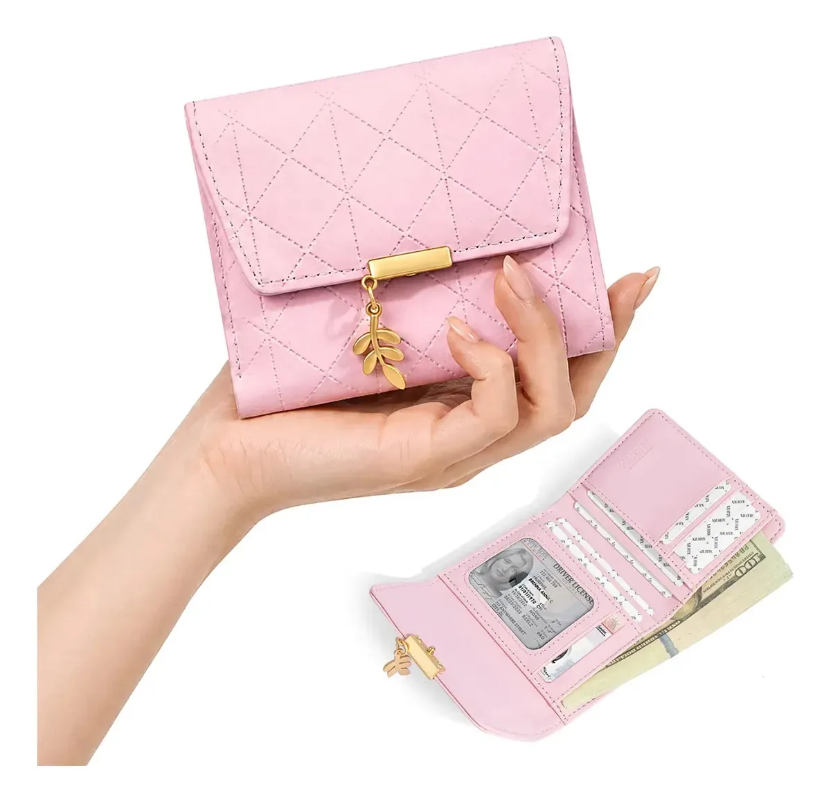 Bolsa feminina rosa