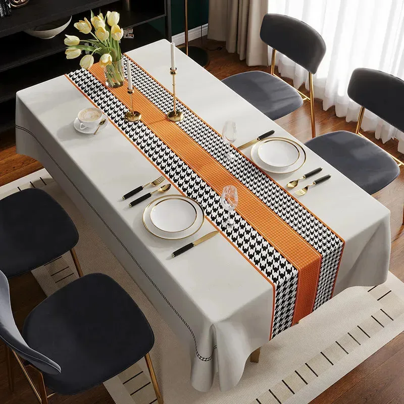 Coberturas retangulares para mesa de PVC impermeáveis 1,4 x 2,2 m estilo 4