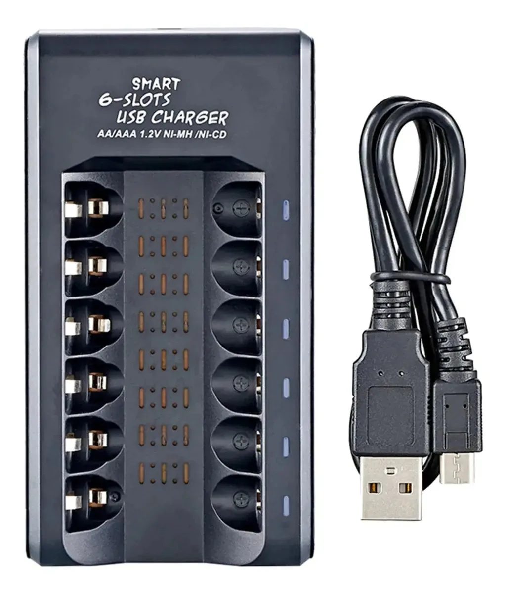 Carregador de bateria inteligente Mycense com proteção USB