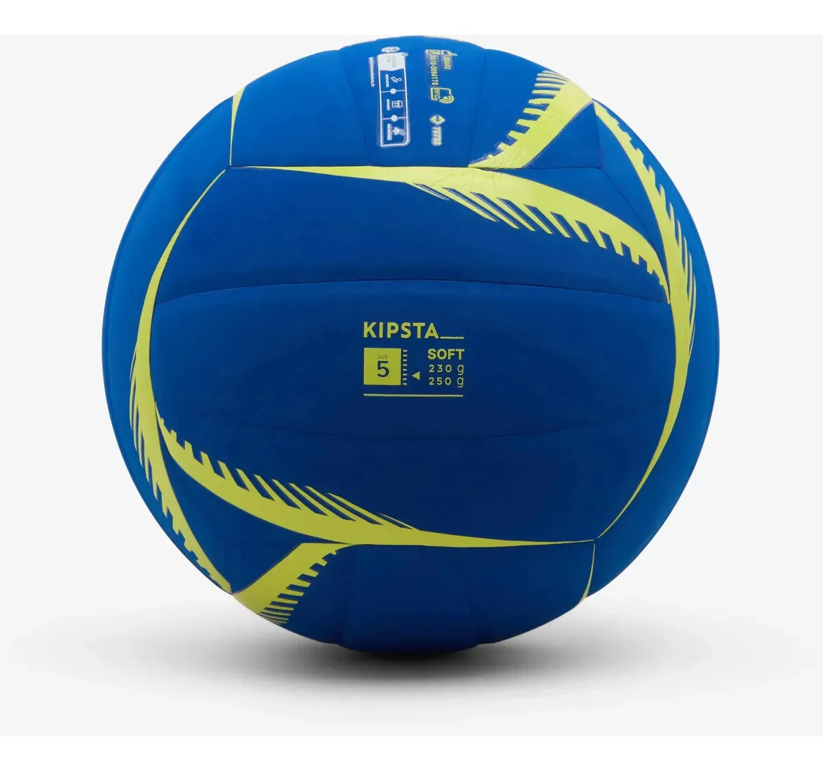 Bola Vôlei Vb500 Soft Macia Kipsta Azul