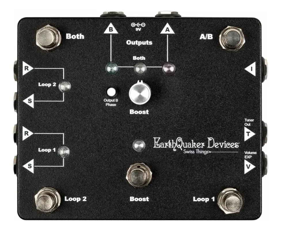 Earthquaker Devices Swiss Things - Reconciliador de pedais. DST