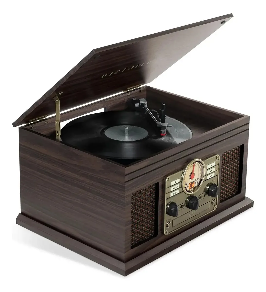 Victrola Hawthorne - Toca-discos Bluetooth ultra versátil