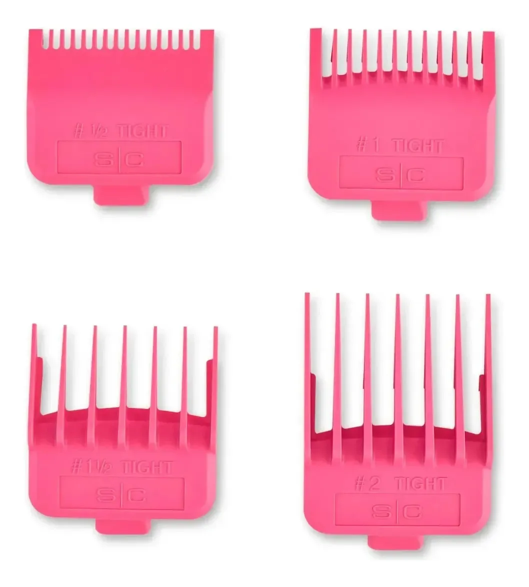 Conjunto de pentes magnéticos rosa rosa rosa para cortador