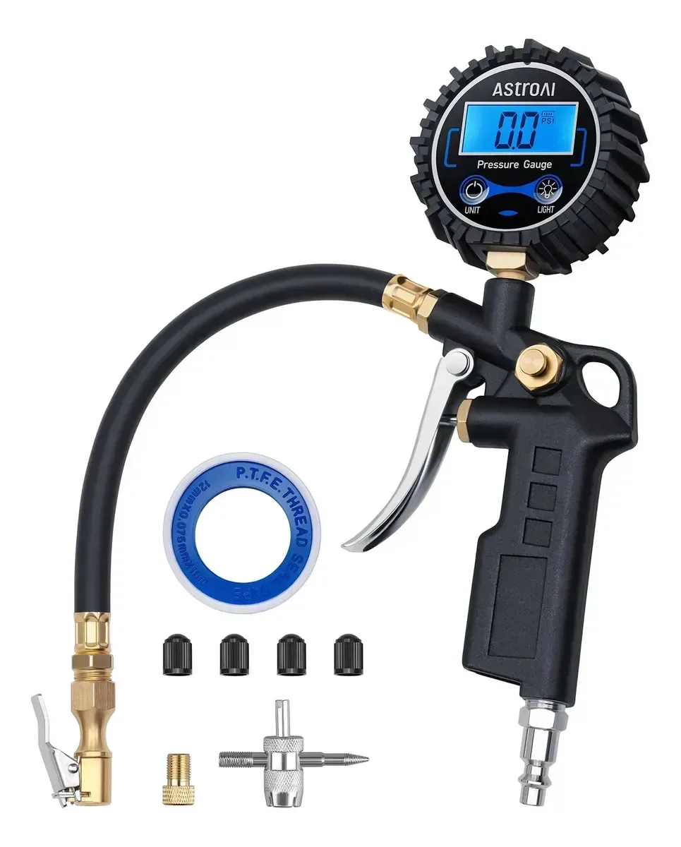 Medidores Digitais Profissional 250psi Alta Precisão Astroai