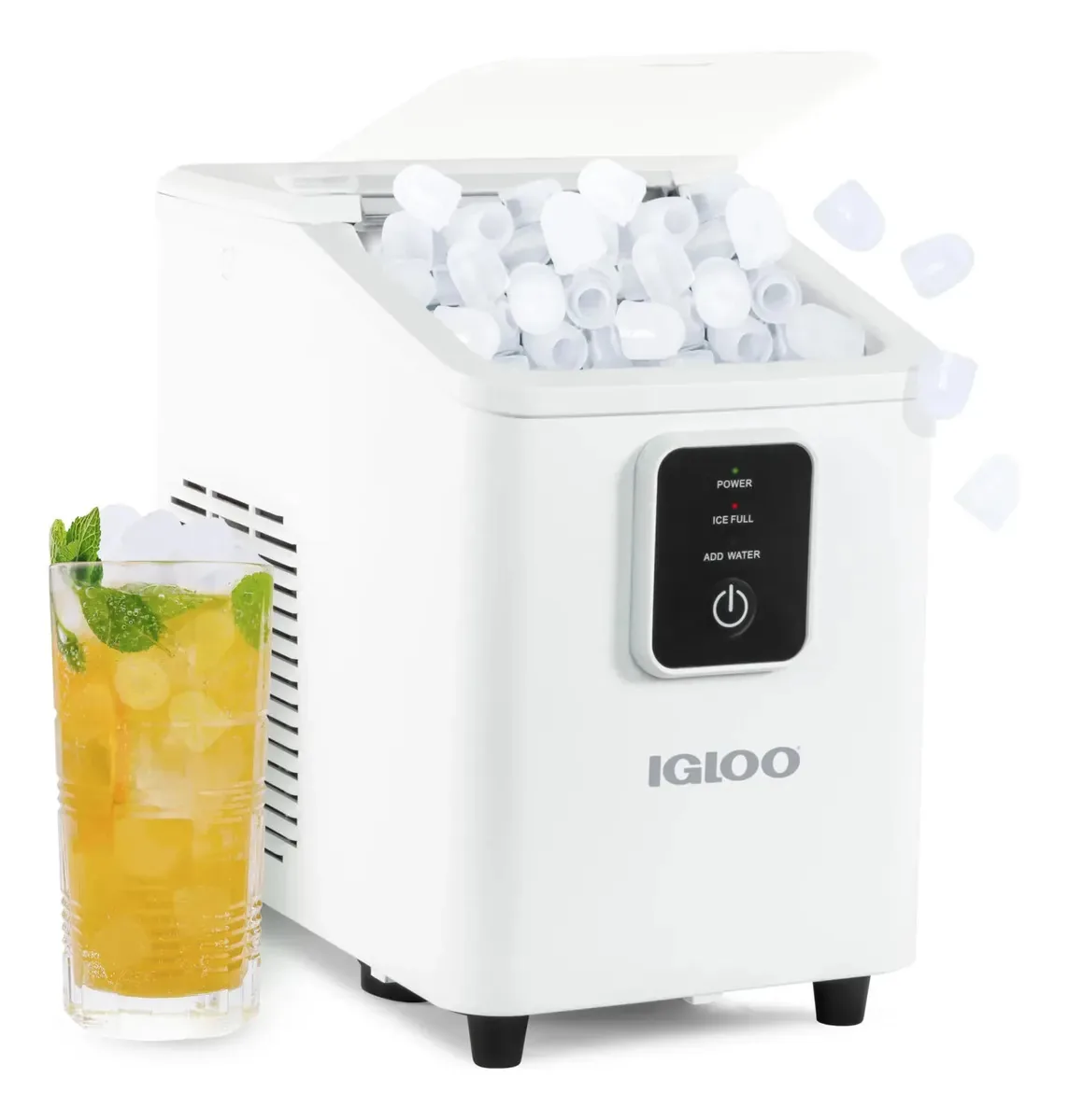 Máquina de gelo de bancada compacta autolimpante Igloo