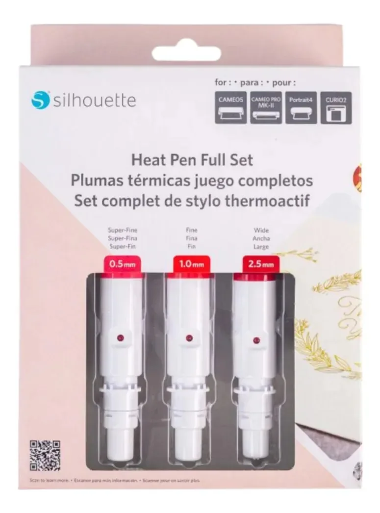 Kit De Canetas Térmicas Para Aplicação De Foil - Silhouette