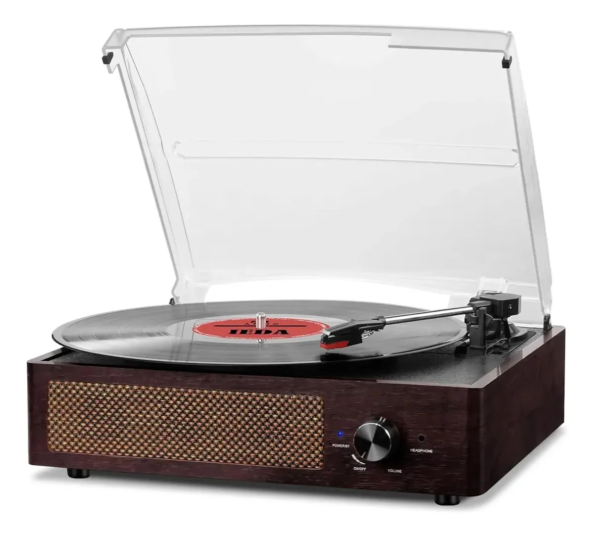 Toca-discos de vinil vintage Cotsoco - Padrão doméstico - marrom