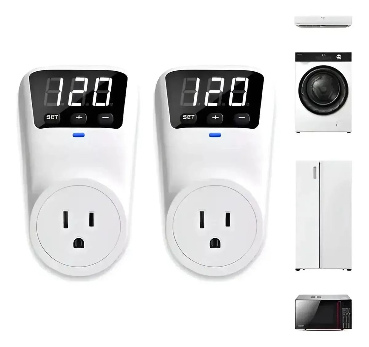2 reguladores de tensão LED ajustáveis de 80v-140v