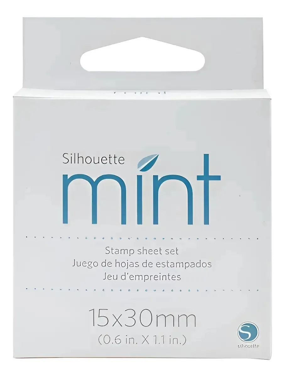 Campainhas Silhouette (15 x 30mm) pretas
