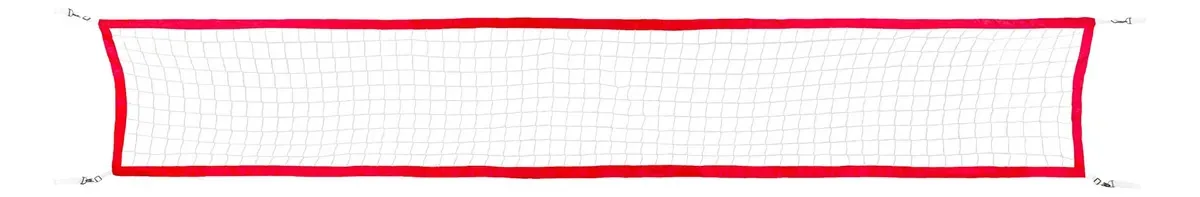 Rede de voleibol de piscina de reposição para Gosports Splash. Vermelho