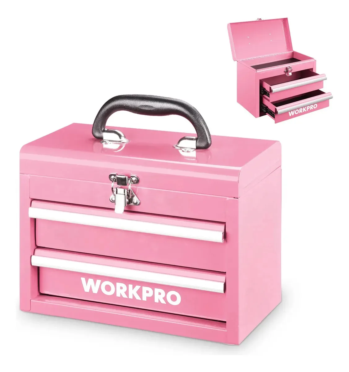 Caixa de ferramentas portátil Workpro Mini, caixa Herram