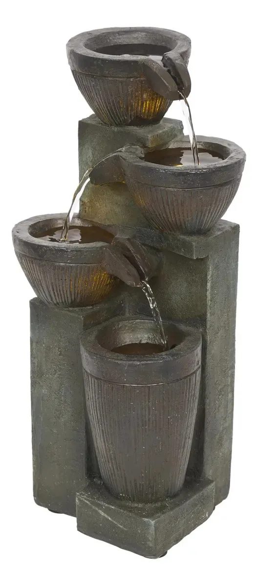 Fonte de água Alpine Corporation 14 Stone Jar