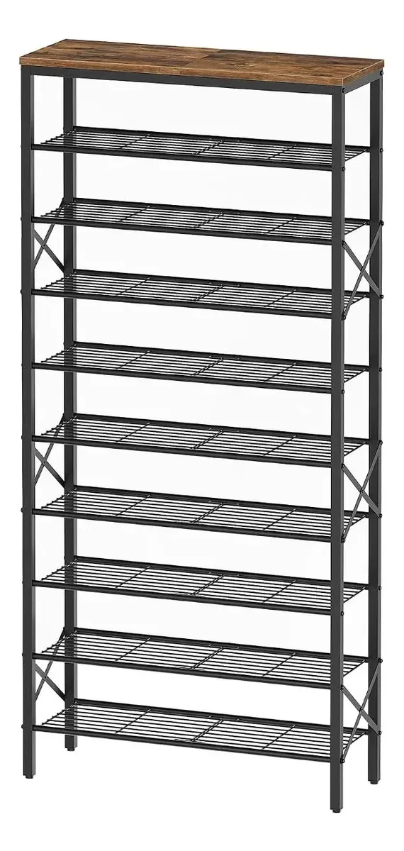 Sapateira de 10 níveis, organizador industrial de calçados