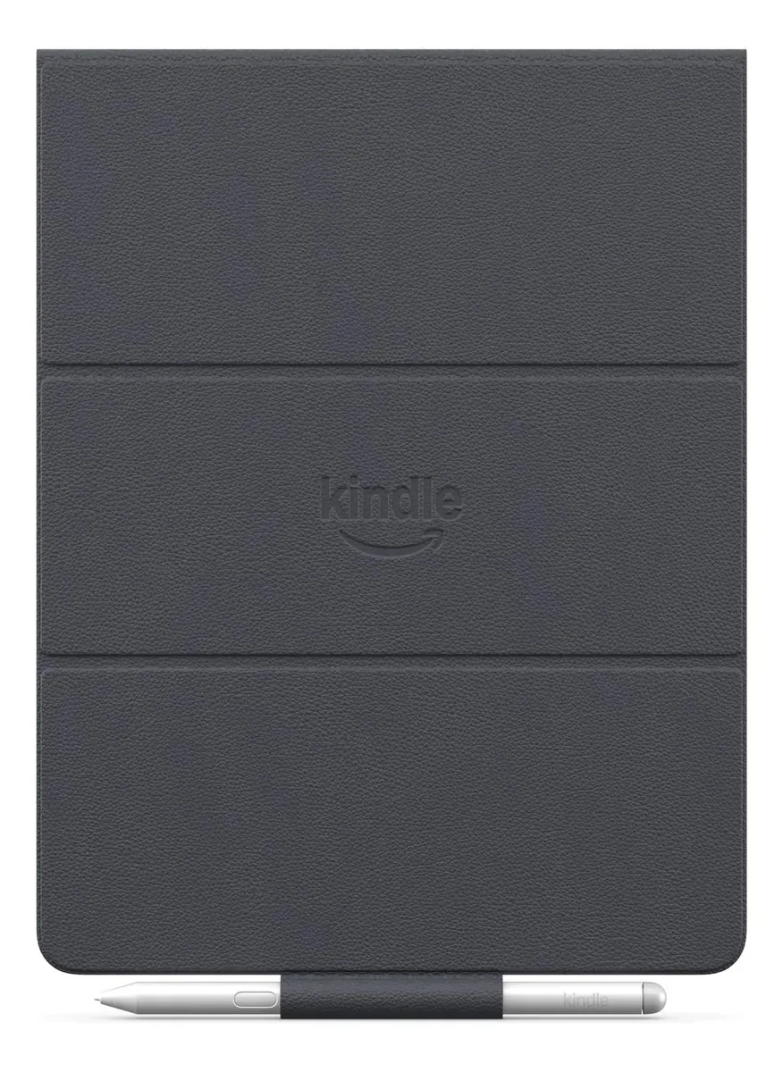 Capa de couro premium para capa magnética Kindle Scribe