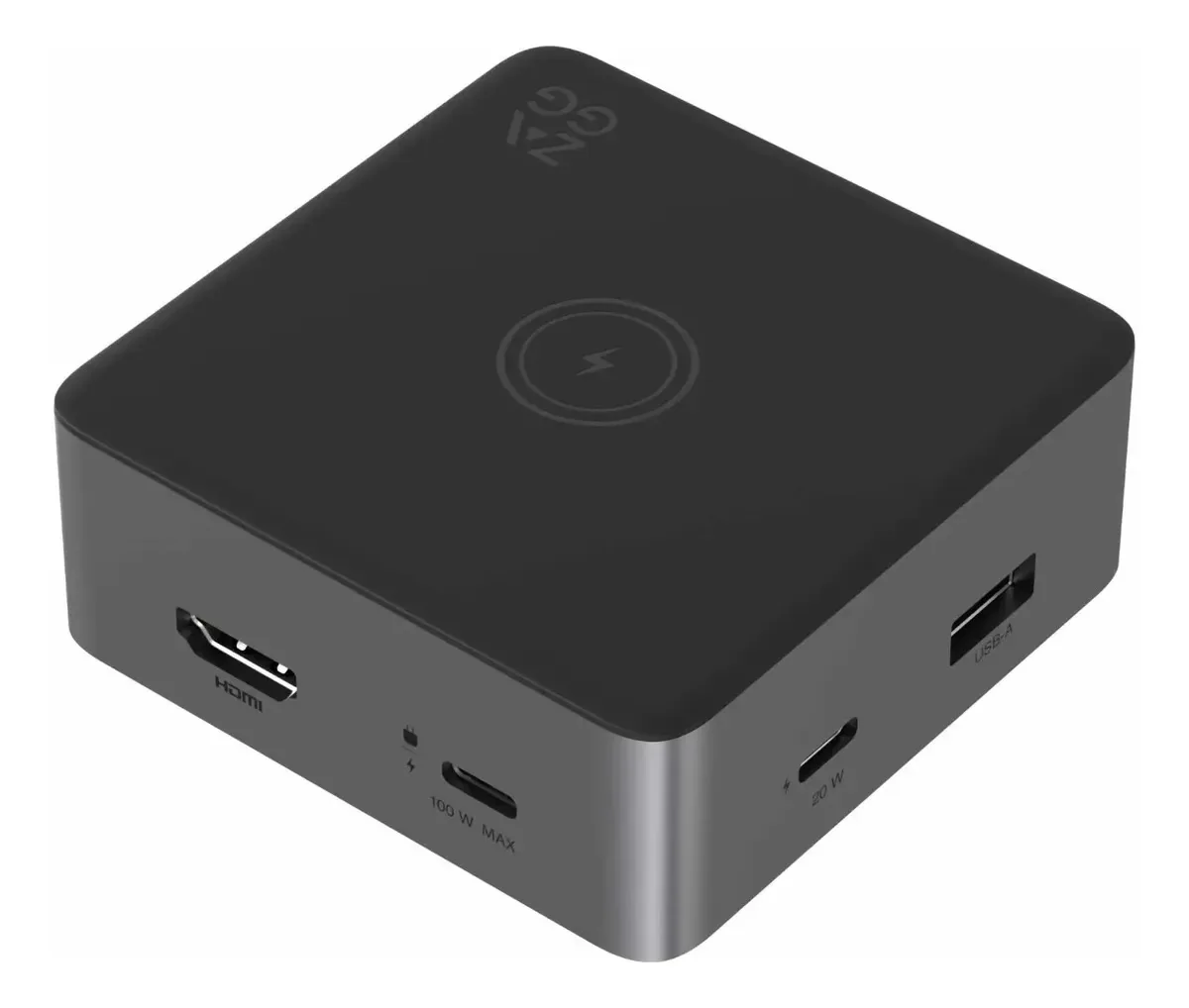Adaptador USB-c Zagg Black de 4 portas