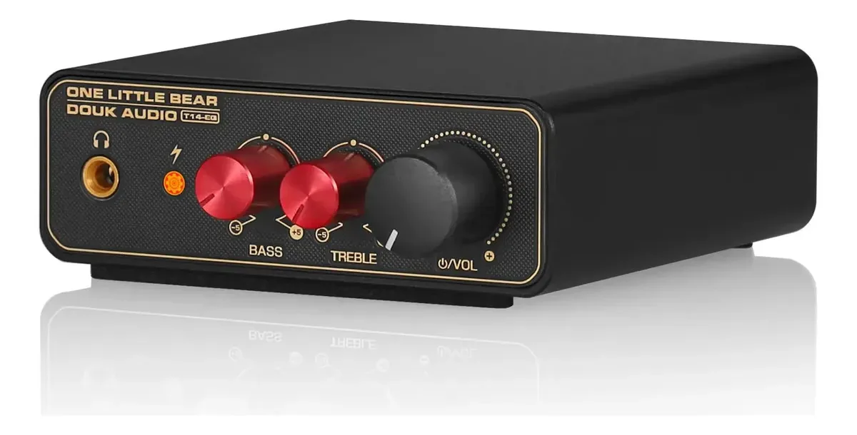 Pré-amplificador de mesa giratória Douk Audio T14-eq Mini MM/MC C