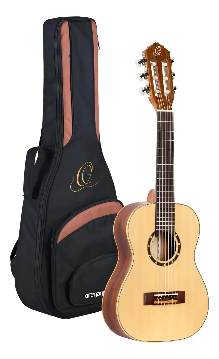 Guitarras Ortega, família de 6 cordas, série 1/4 de nylon