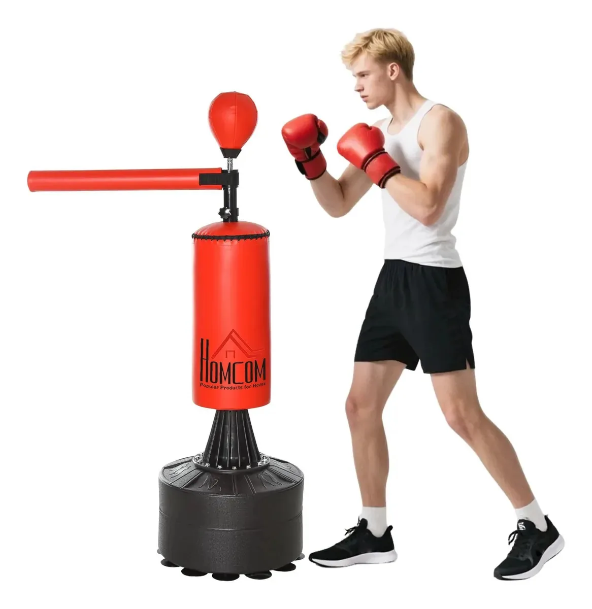 Saco de boxe Soozier, saco de pancadas independente com