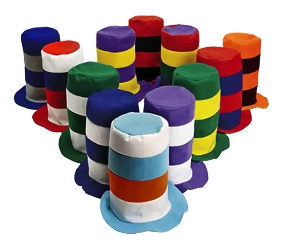 Chapéus de festa engraçados Chapéu de feltro para adultos