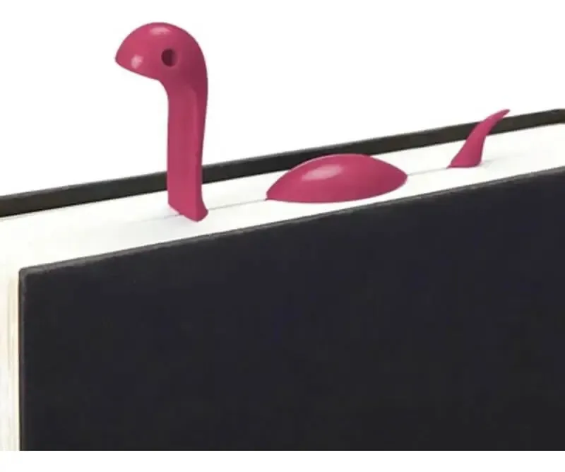 Marcador De Livro - Monstro Do Lago Ness - Pink