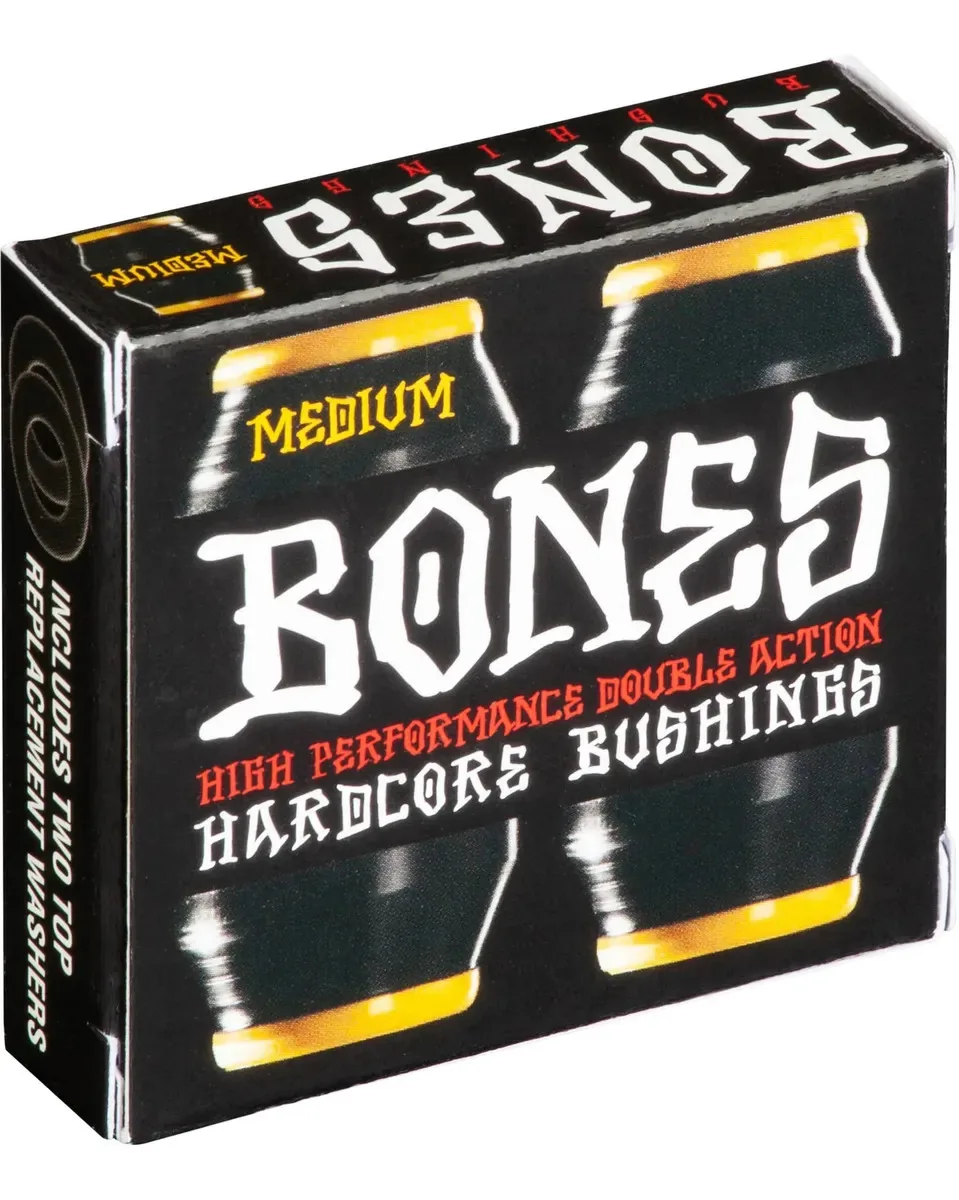 Rodas e cubos médios Bones - pretos