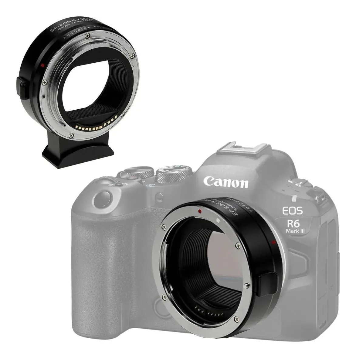 Adaptador Lente Ef Ef-s Para Câmera Canon Com Montagem Rf