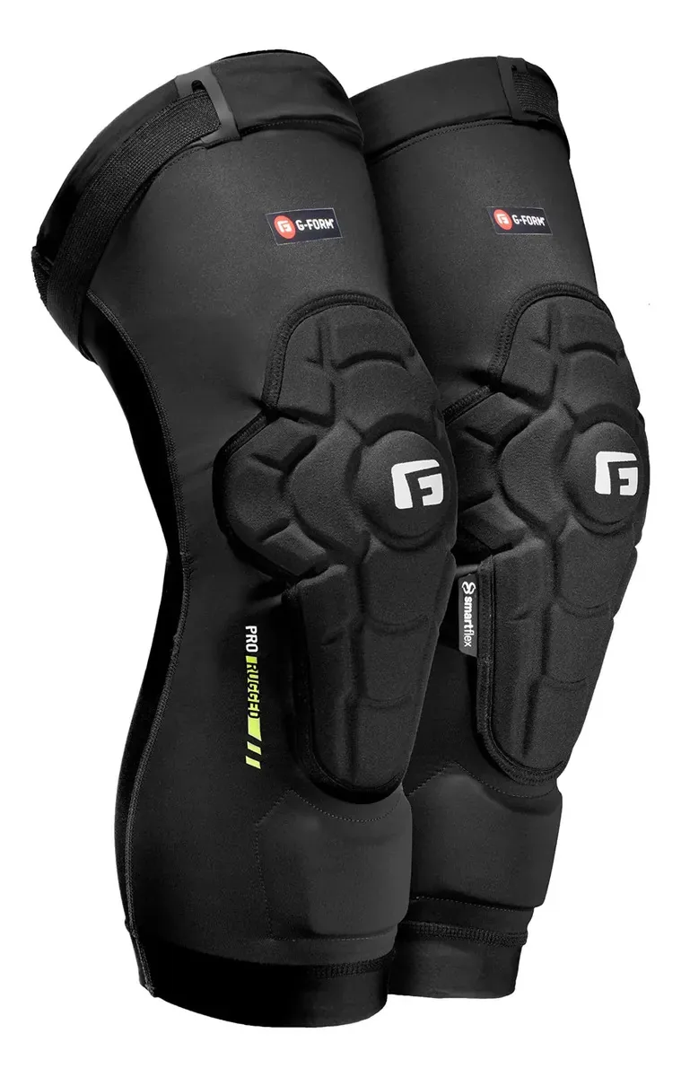 Joelheiras G-form Pro Rugged 2, pretas, Adult M