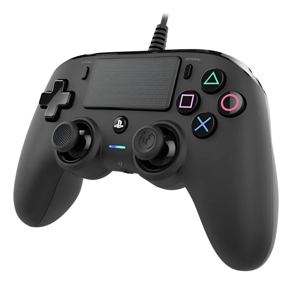 Controlador com fio Nacon para Playstation 4 - preto