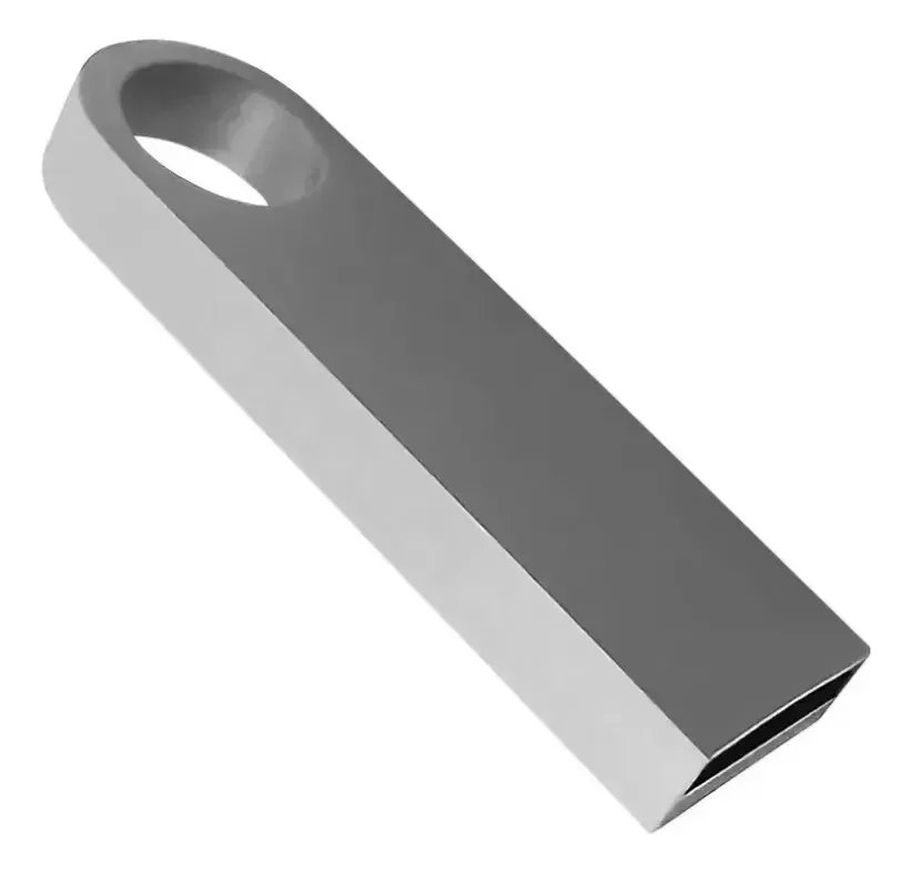 Unidade flash USB prateada Bulk 2.0 16GB 2.0 Lisa