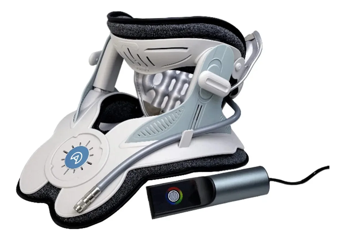 Dispositivo de tração cervical para alívio do pescoço e da mandíbula