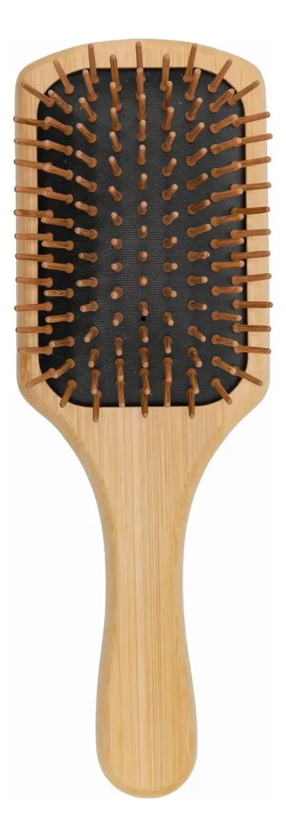 Escova de bambu grande para cães para escovar. Bambu
