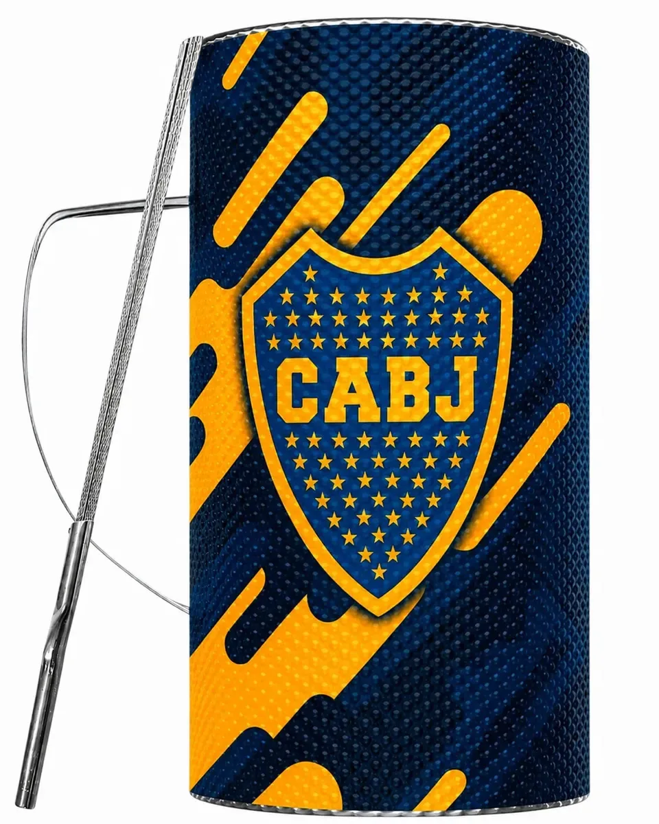 Copo raspador personalizado Guira Boca Juniors Cumbia Fernet Guiro Original de 3/4 lts - VG