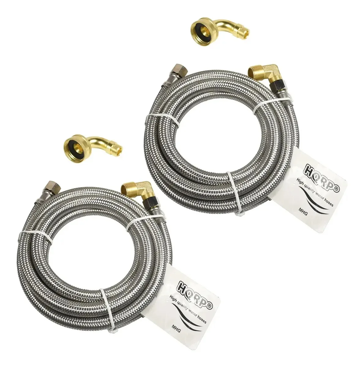 Conjunto HQRP de 2 mangueiras de enchimento para lava-louças
