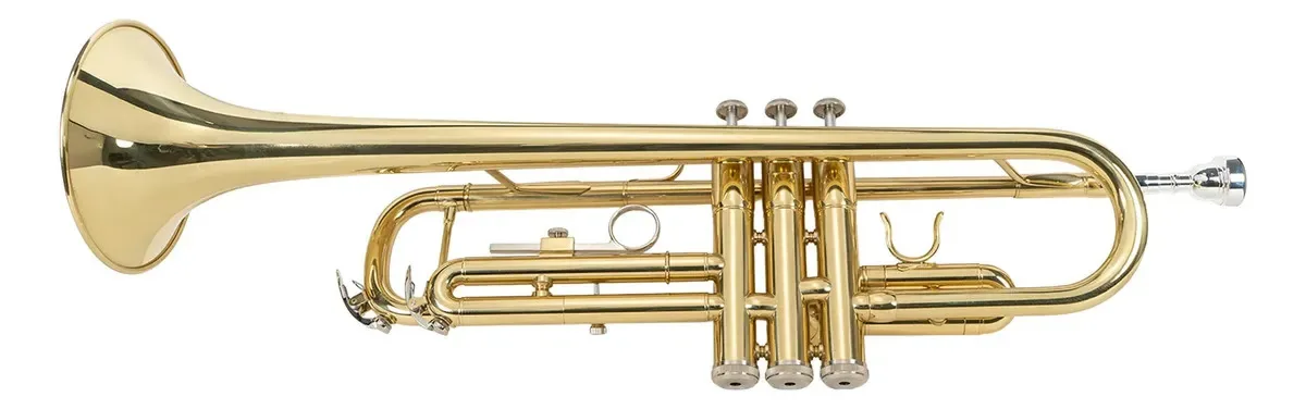 Trompete Benjamin Adams Tp100 Benjamin Adams Mod. Tp100 Dourado