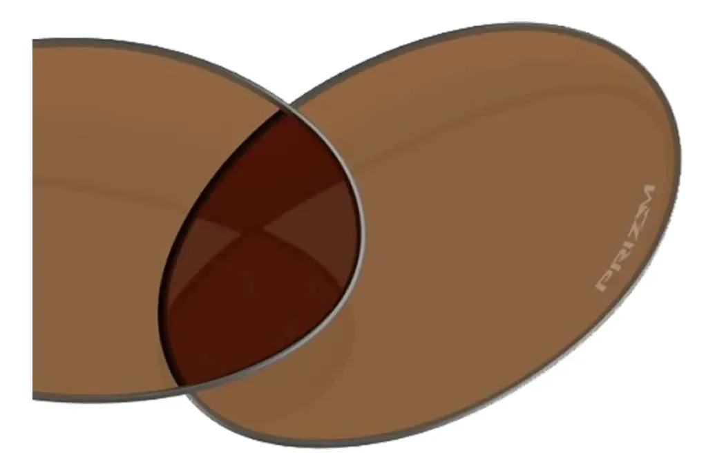 Lente Oakley Plantaris Prizm Bronze Reposição Pro Marrom