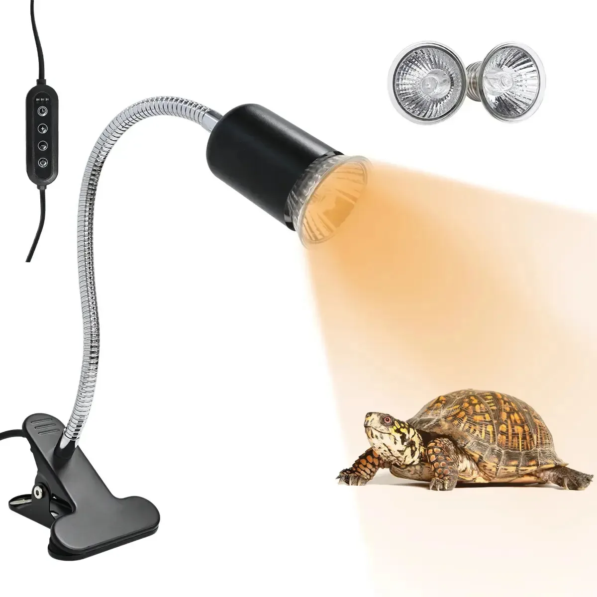 Lampada Uva Uvb C/ Suporte P/aquecimento Repteis Tartarugas