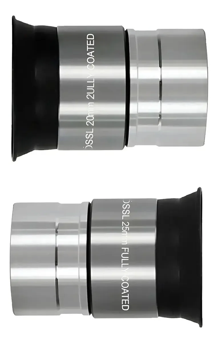 Ocular Plossl 25mm T30 + 20mm T29 Skylife Ultra View (2 Pçs)