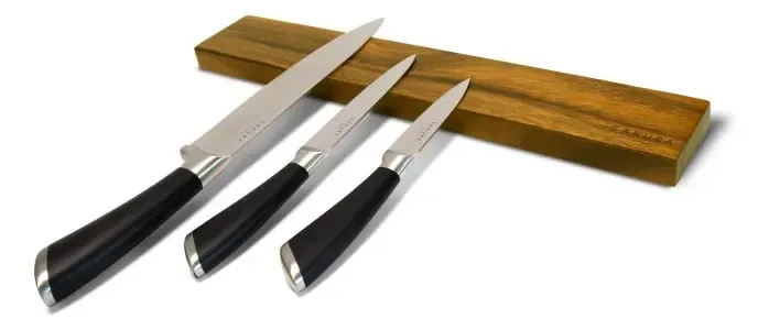 Barra magnética Acacia para facas Sakura Edge Brown