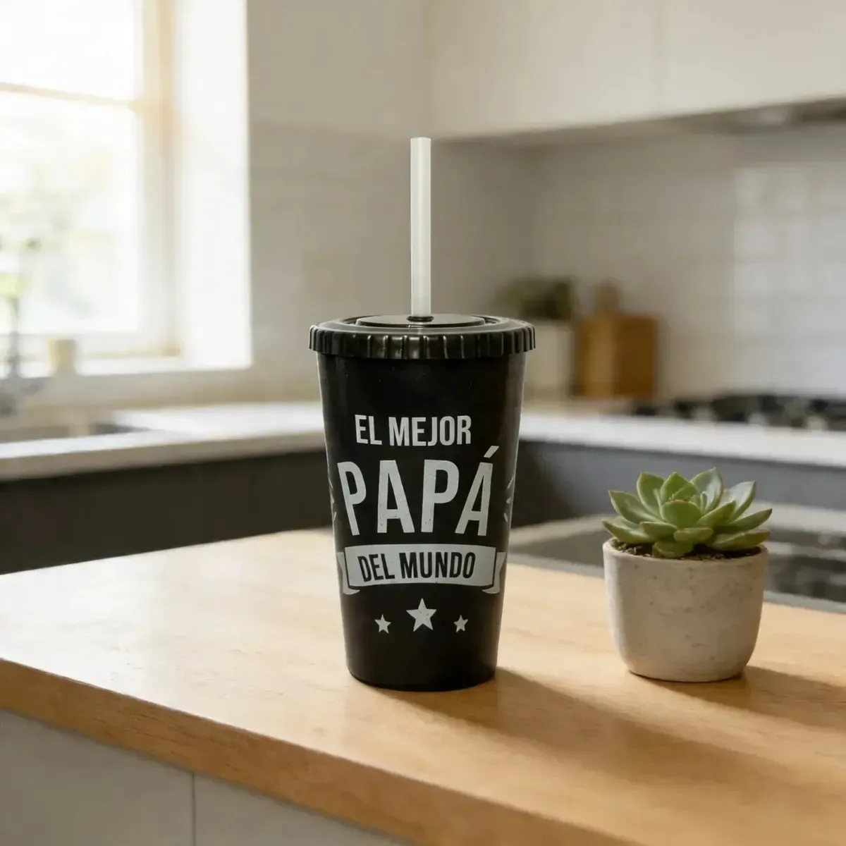 Conjunto de copos de serigrafia X20 de 450 ml Deuan Clearance Events Black/Pope