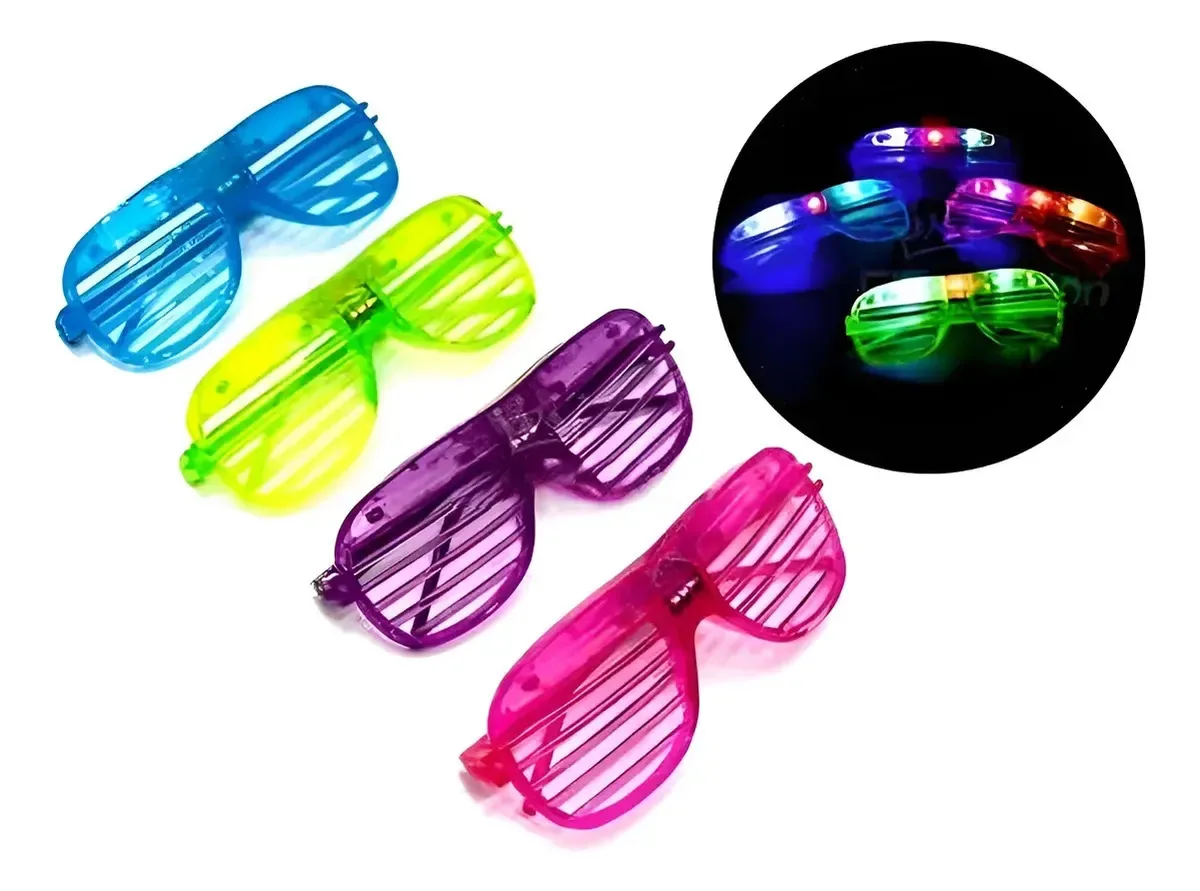 36 lentes LED, grade luminosa, luz retrô, festa, mistura de cores, cerveja