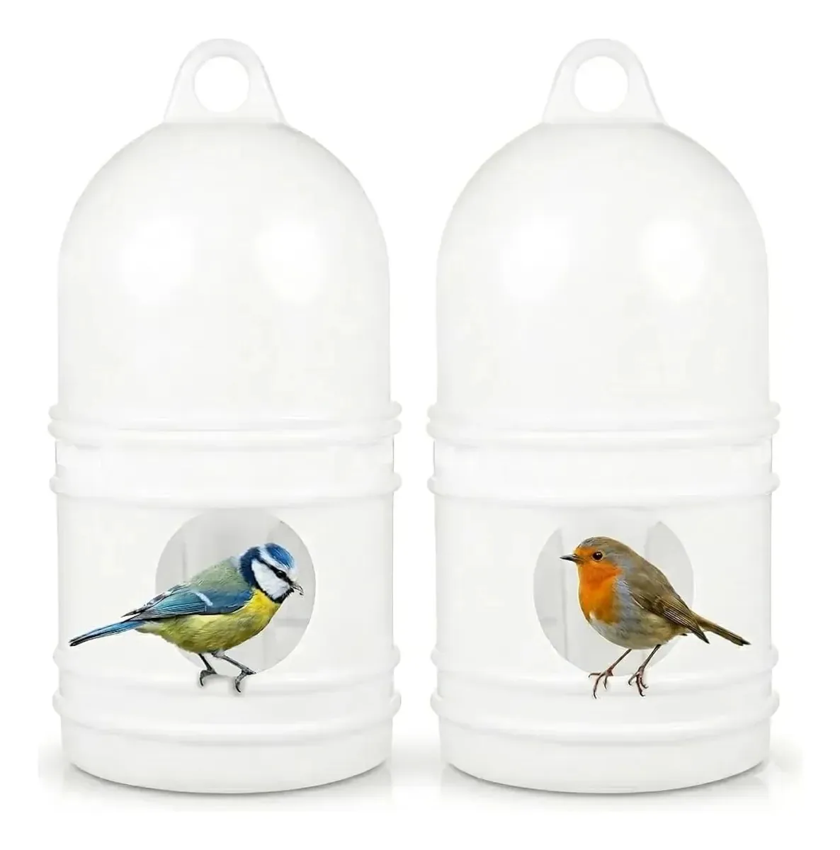 Distribuidor automático de água e alimentos para aves